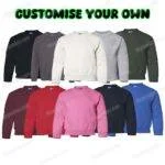 Custom Kids Sweatshirt – Gildan 18000B Heavy Blend Youth Crewneck | Made & Shipped in USA