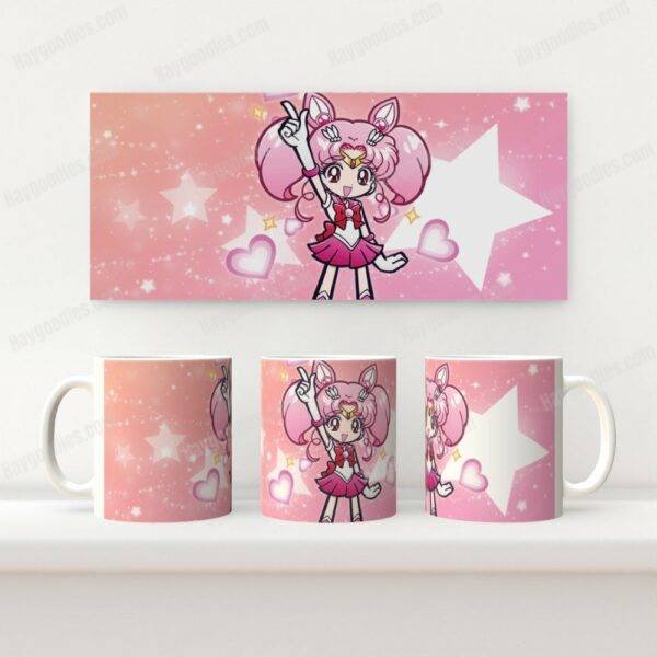 2025/12/chibimoon2.jpg Sailor Moon Anime Mug 11oz - Sailor Scouts Characters | Buy 2 for .99
