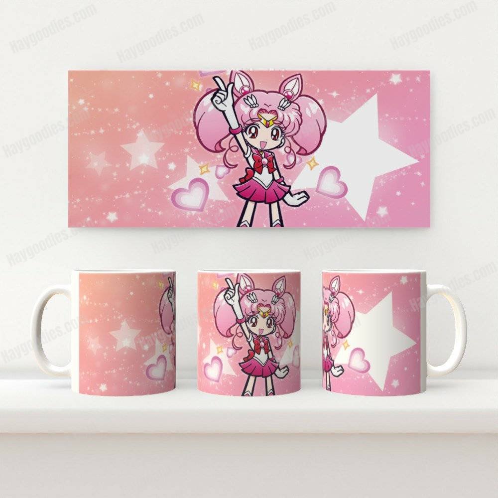2025/12/chibimoon2.jpg Sailor Moon Anime Mug 11oz - Sailor Scouts Characters | Buy 2 for .99