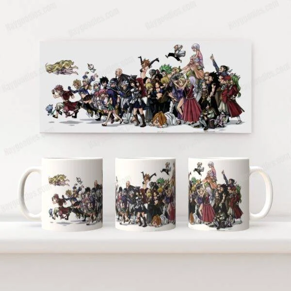 Fairy Tail Anime Mug 11oz - Various Designs | Buy 2 for .99