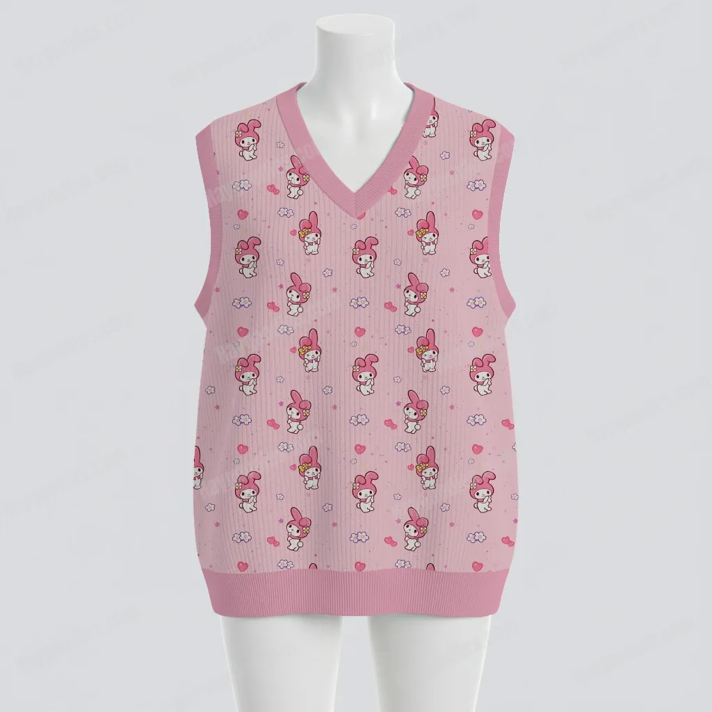 My Melody Knit Sweater Vest – Unisex Fit (S–6XL)
