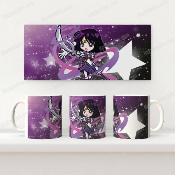 2025/12/saturn1.jpg Sailor Moon Anime Mug 11oz - Sailor Scouts Characters | Buy 2 for .99