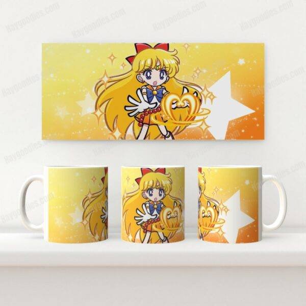 2025/12/venus2.jpg Sailor Moon Anime Mug 11oz - Sailor Scouts Characters | Buy 2 for .99