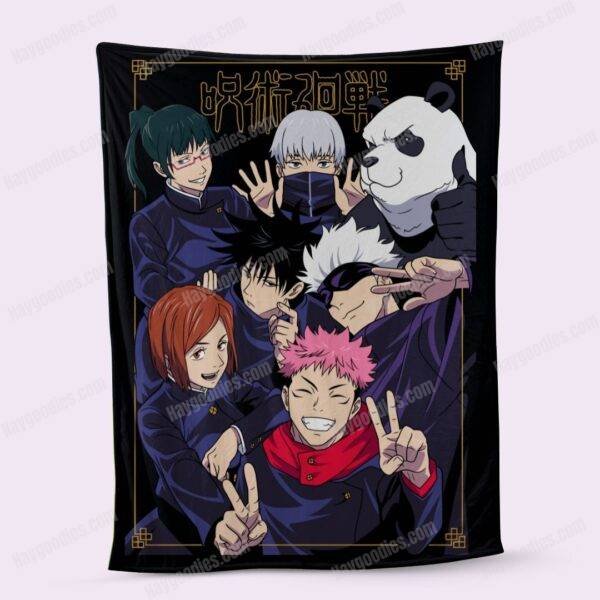 Jujutsu Kaisen Anime Fleece Blanket | Various Sizes