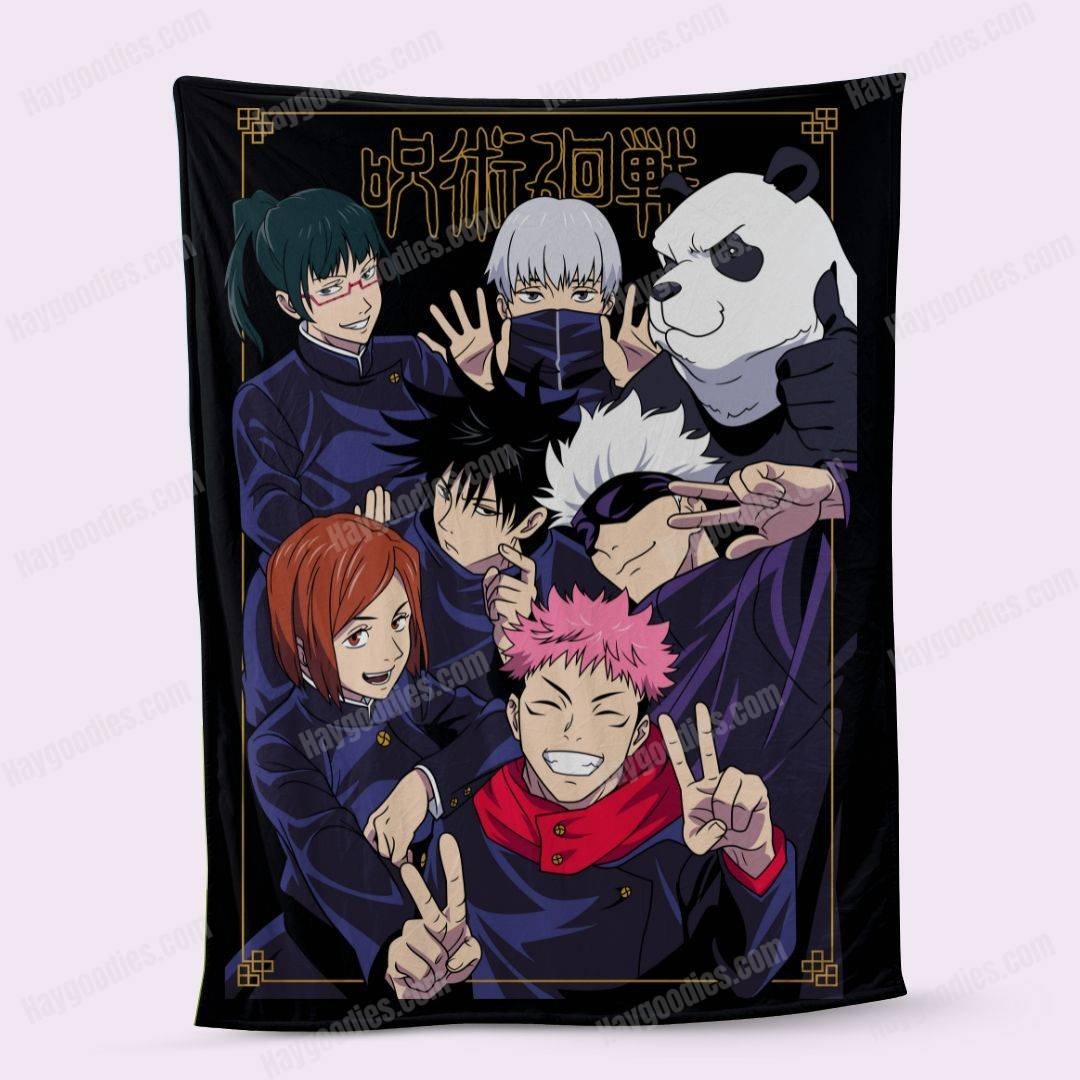 Jujutsu Kaisen Anime Fleece Blanket | Various Sizes