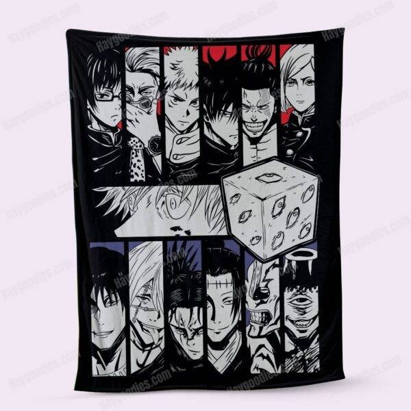 Jujutsu Kaisen Anime Fleece Blanket | Various Sizes