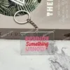 Custom Acrylic Rectangle Keychain | Personalised Keyring