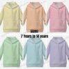 kids colourful hoodies kids pastel hoodie multiple colours available
