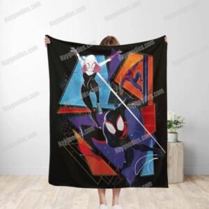 Spider-Verse Fleece Blanket-Various Sizes and Designs