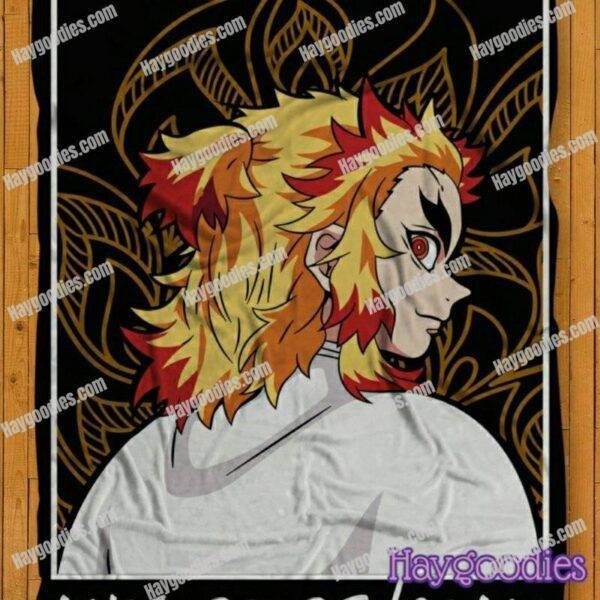 Demon Slayer Soft Fleece Blanket-Various Sizes and Designs