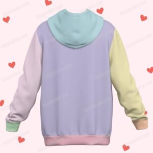Pastel Colours All Over Print Unisex Hoodie-XS to 6XL