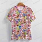 Strawberry Shortcake t-shirt all-over pattern unisex tee