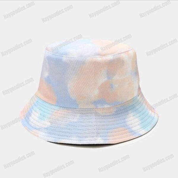 1626437878622-1.jpg Multicolor Tie-dye Reversible Bucket Hat