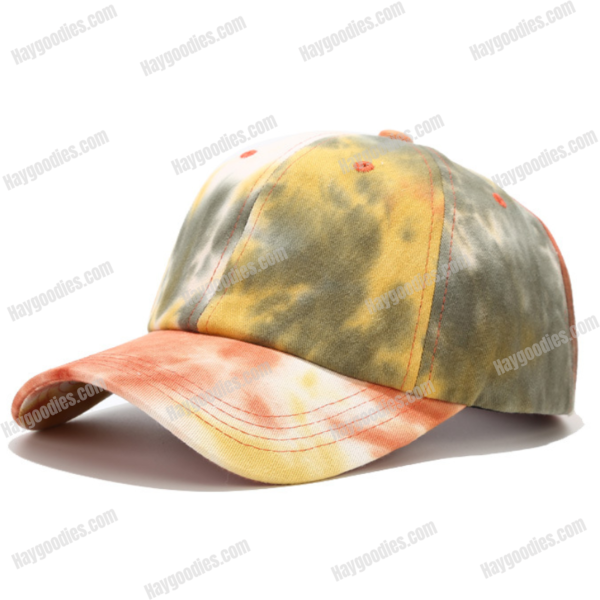 Tie Dye Multicolor Caps-Various Designs