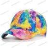 Tie Dye Multicolor Caps-Various Designs