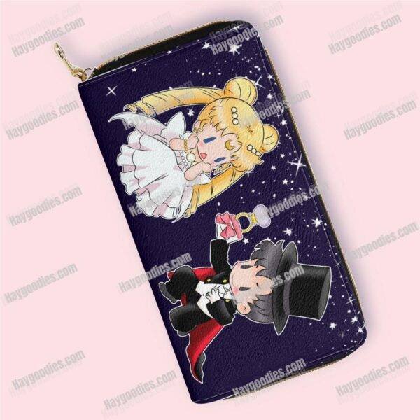 Serenity and Endymion PU Leather Zipper Purse