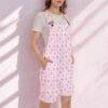 cherry blossom overalls floral unisex dungarees 2XS to 4XL