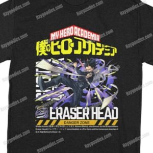 My Hero Academia/Boku No Hero Academia Unisex Black T-Shirts-Kids and Adult Sizes to 5XL-Various Designs