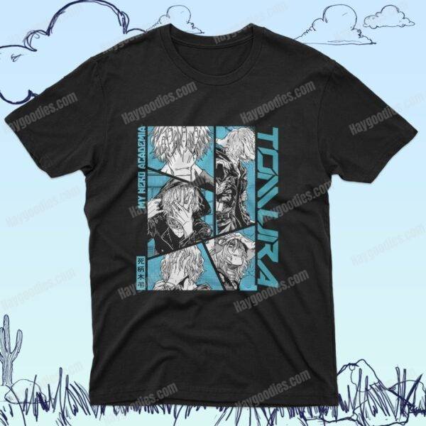25-2.jpg Shigaraki Tomura Unisex Black T-Shirts-Kids and Adult Sizes to 5XL-Various Designs