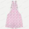 Cute Cherry Blossom Flowers Shorts Dungarees-XS to 4XL