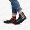 Custom Made Toga Himiko Unisex High Top Canvas Shoes – Black – Men and Women Sizes
