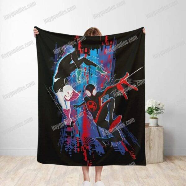 Spider-Verse Fleece Blanket-Various Sizes and Designs