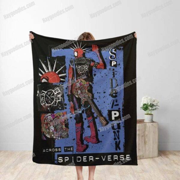 Spider-Verse Fleece Blanket-Various Sizes and Designs