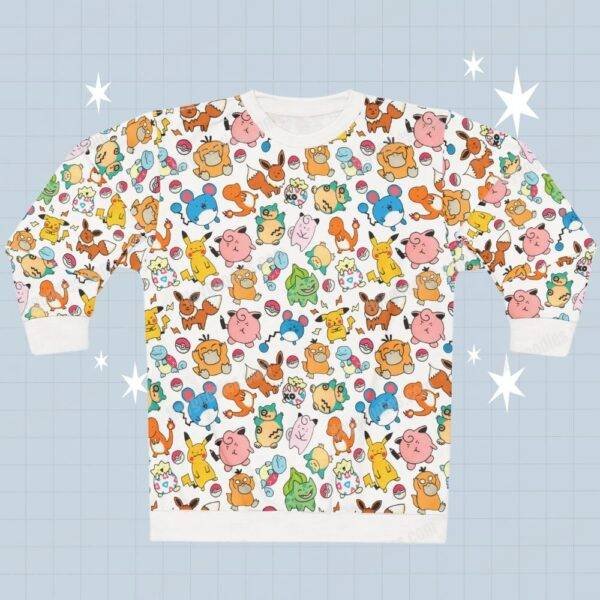 Pokemon Unisex Sweatshirt-XS to 6XL
