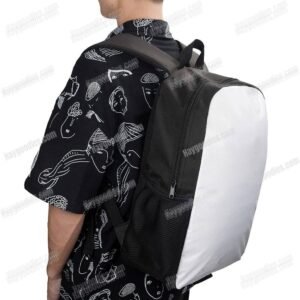 personalized backpack custom photo name 17 inch 600D polyester school bag