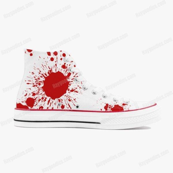 6e0b781c100c48a4982a78113a19ef87.jpg Toga Himiko Unisex High Top Canvas Shoes – White -Men and Women Sizes