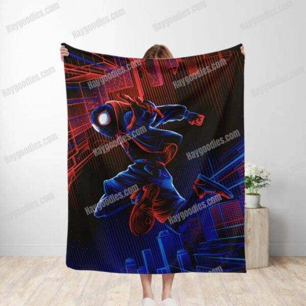 Spider-Verse Fleece Blanket-Various Sizes and Designs
