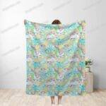 Care Bears fleece blanket ultra-soft pattern throw