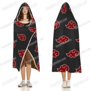 Akatsuki Cloak Hooded Blanket – Various Designs | 3 Sizes