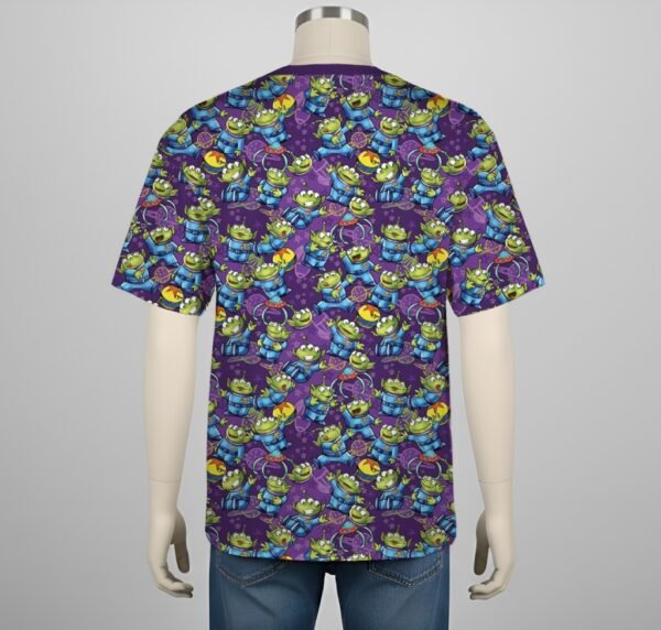 Toy Story Aliens T-Shirt – All-Over Pattern Unisex Tee | XS to 7XL