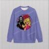 Barbie and Ghostface sweatshirt-amethyst-2.jpg Hello Barbie Unisex Sweatshirt-XS to 6XL-Various Colours