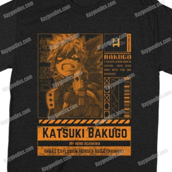 My Hero Academia T-Shirts – Anime Character Designs | Deku, Bakugo, Todoroki | Unisex Sizes Kids to Adult 5XL