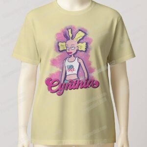 Cynthia Doll Women’s Fit T-Shirt-UK 8 TO UK 24