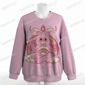 Care Bearphomet Sweatshirt UK | Relaxed Fit Drop-Shoulder | XS-6XL | Unisex | Various Colours
