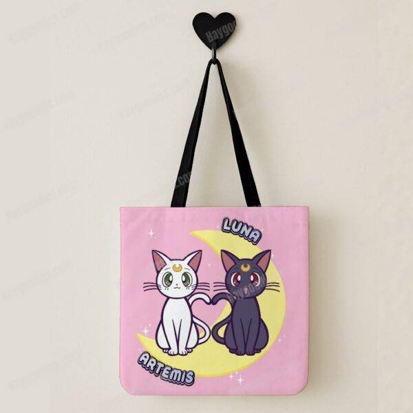 Luna & Artemis Shopping Tote Bag – Lightweight, Multiple Colours