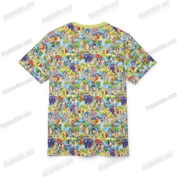 bluey3bback.jpg Bluey Pattern Kids Unisex T-Shirt-Various Designs