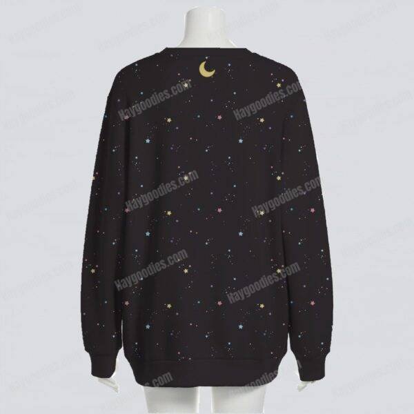 cardigan-back-lunaart.jpg Luna & Artemis Knit Cardigan – Sailor Moon Cats – S–7XL