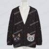 cardigan-front-lunaart.jpg Luna & Artemis Knit Cardigan – Sailor Moon Cats – S–7XL