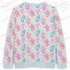 carebears-blue-cardigan-bk.jpg Care Bears Pattern Knit Cardigan-S to 7XL-Pastel Blue