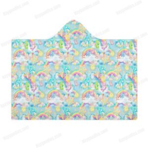 Care Bears Cloak Hooded Blanket – Ultra-Soft | 3 Sizes