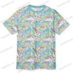 Care Bears kids t-shirt all-over pattern unisex tee