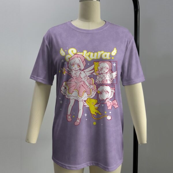 Cardcaptor Sakura t-shirt magical girl graphic Sakura Kero-chan unisex tee