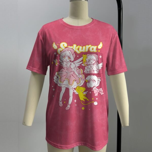 Cardcaptor Sakura t-shirt magical girl graphic Sakura Kero-chan unisex tee