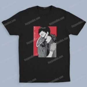 Chisaki Kai/Overhaul Unisex Black T-Shirts-Kids and Adult Sizes to 5XL-Various Designs