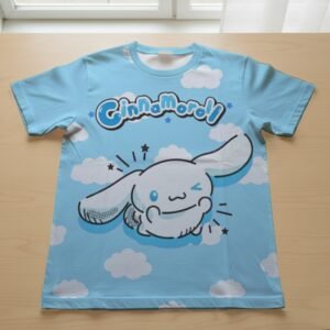 Cinnamoroll t-shirt soft-touch blend XS to 7XL inclusive sizing