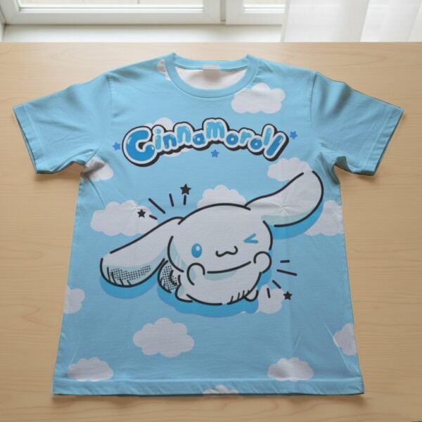 Cinnamoroll t-shirt soft-touch blend XS to 7XL inclusive sizing